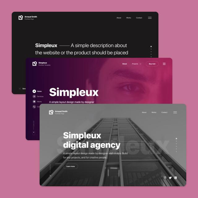 Simpleux pages